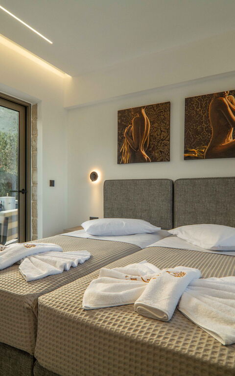 Villa Vasilissa: slaapkamer