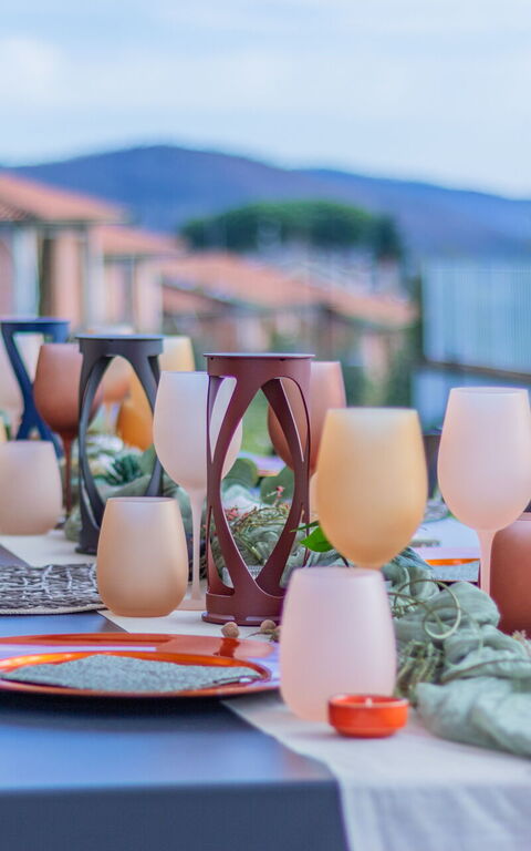 Tenuta Poggio Guiano: Balkon / terras / patio, Buitenkanten, Buitenshuis, Keer bekeken