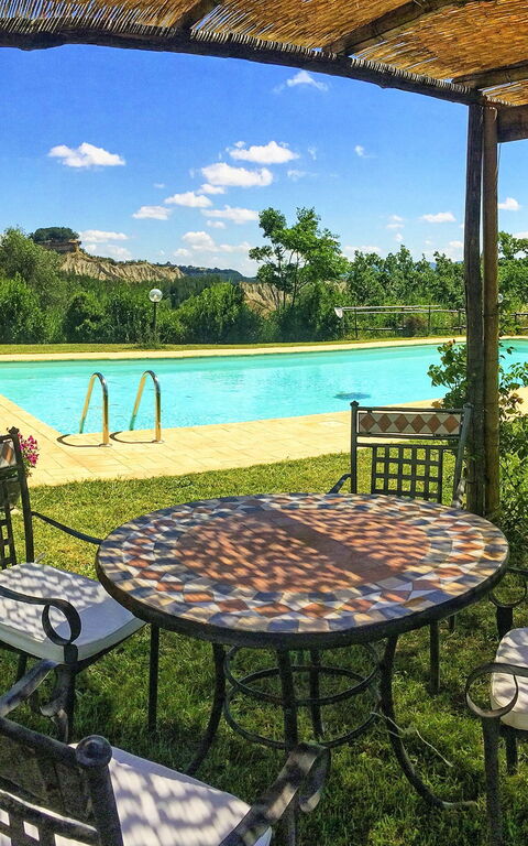 Villa Civita: Tuin, zwembad