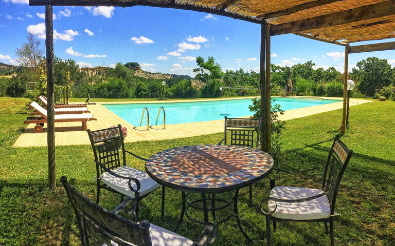 Villa Civita: Tuin, zwembad