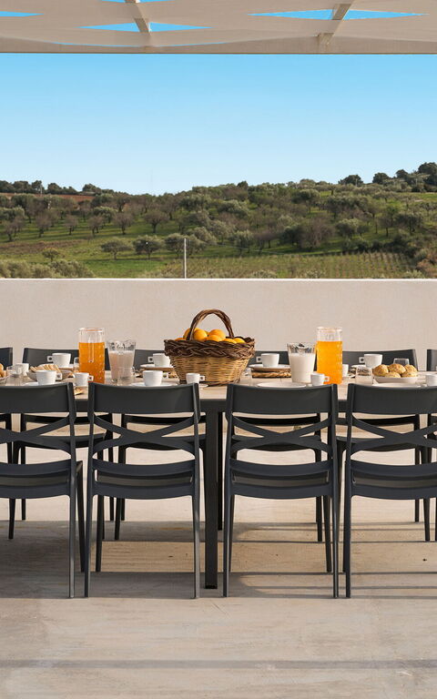 Dimora Bufalefi: Balkon / terras / patio, Buitenkanten, Buitenshuis