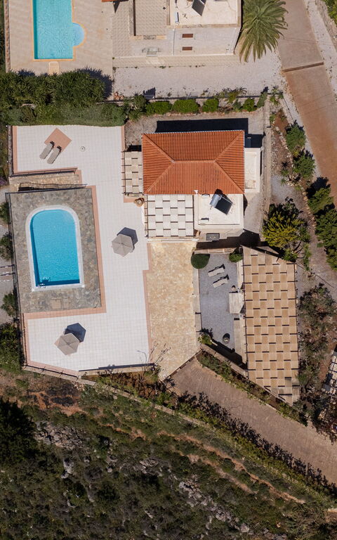 Villa Pi: Keer bekeken, zwembad