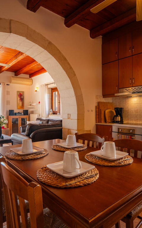 Villa Pi: Keuken, Lunchroom