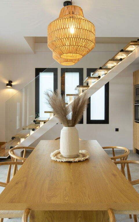 Villa Elais: Keuken, Lunchroom