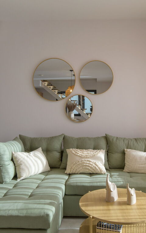 Villa Elais: Woonkamer