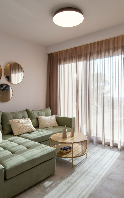 Villa Elais: Woonkamer