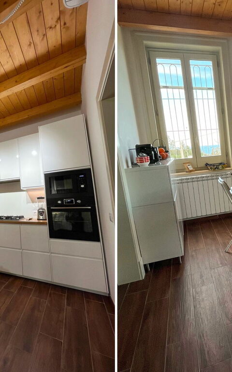 Le Driadi: Keuken, Lunchroom