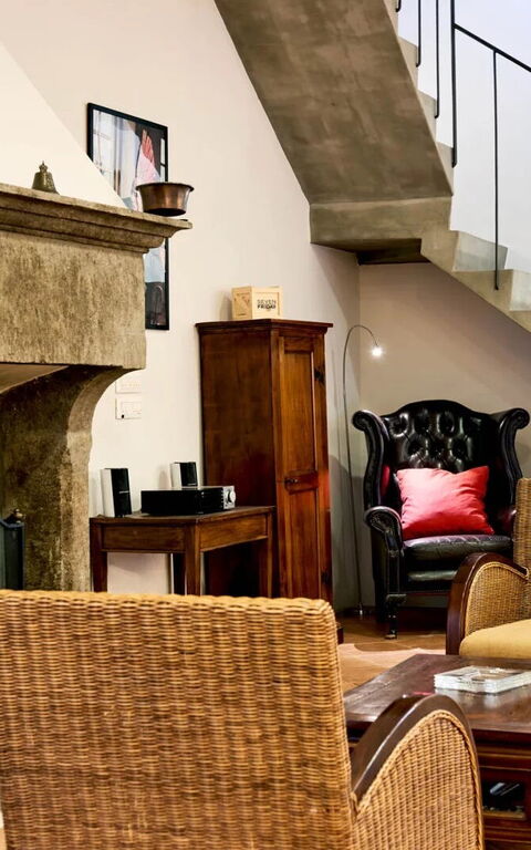 Podere i Prati: Woonkamer