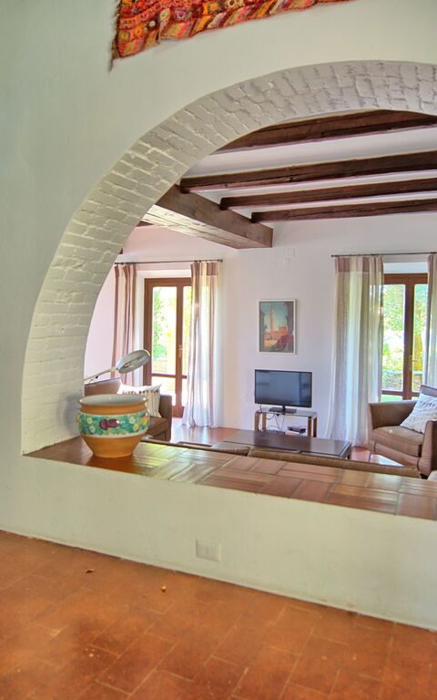 Villa Ulivacci: Woonkamer