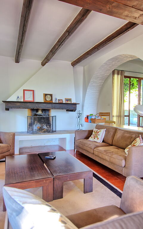 Villa Ulivacci: Woonkamer