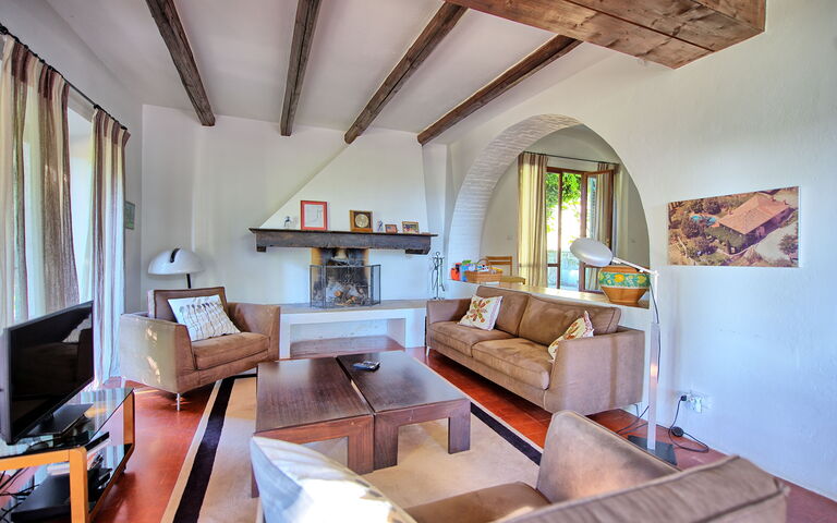 Villa Ulivacci: Woonkamer