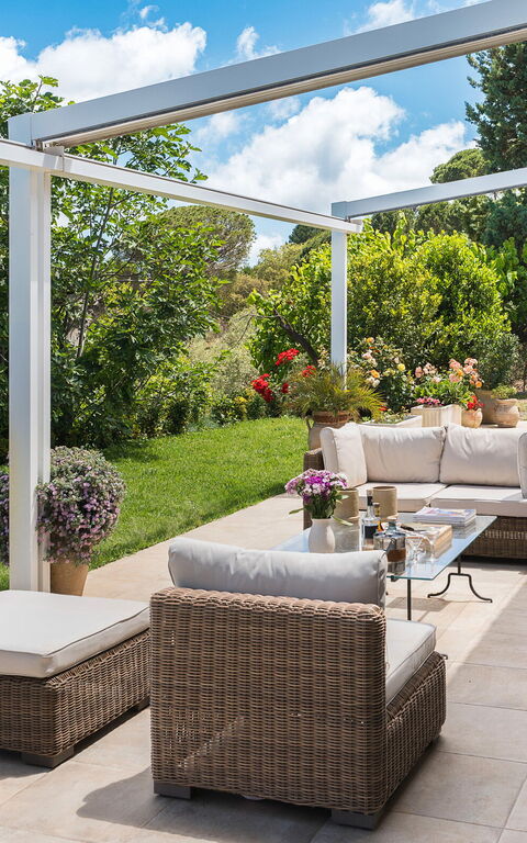 Casita: Balkon / terras / patio, Buitenkanten, Buitenshuis, Tuin