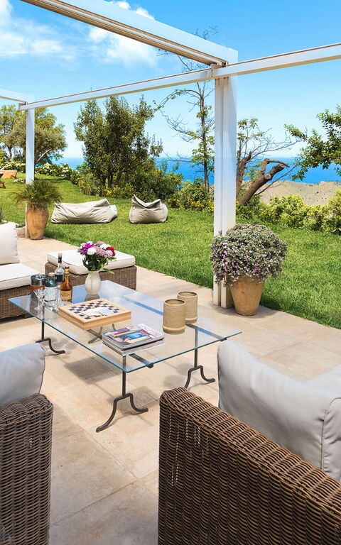 Casita: Balkon / terras / patio, Buitenkanten, Buitenshuis, Tuin