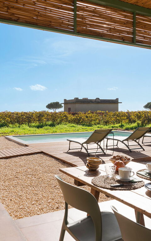 Villa Memà: Balkon / terras / patio, Buitenkanten, Buitenshuis, zwembad