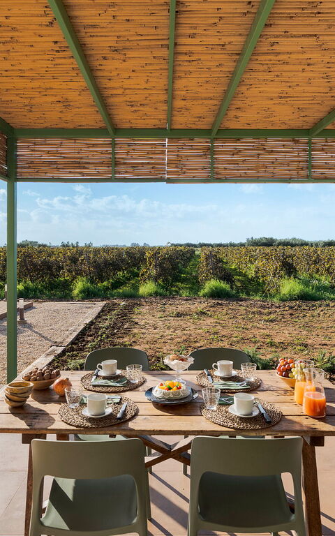 Villa Memà: Balkon / terras / patio, Buitenkanten, Buitenshuis