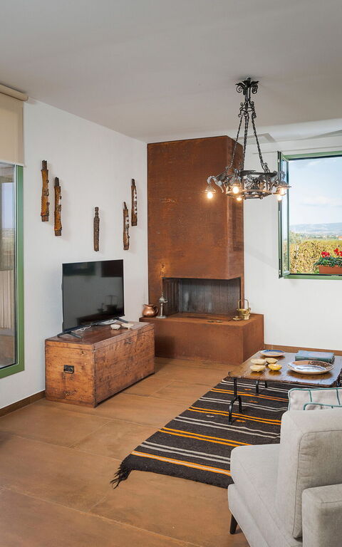 Villa Memà: Woonkamer