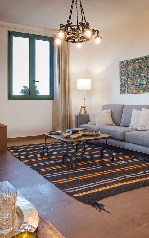 Villa Memà: Woonkamer