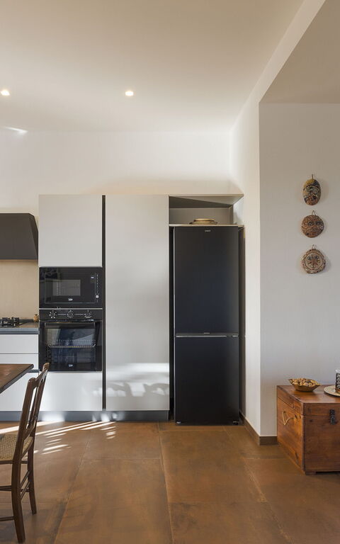 Villa Memà: Keuken, Lunchroom