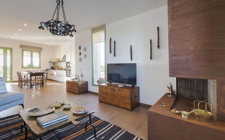 Villa Memà: Woonkamer
