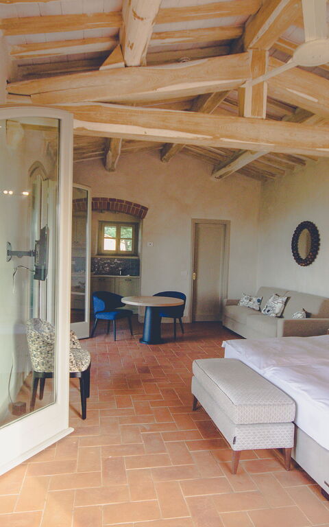 Villa Icario: slaapkamer