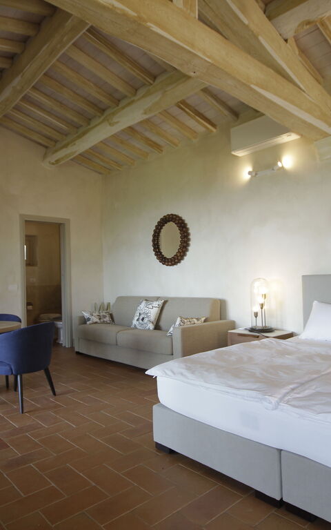 Villa Icario: slaapkamer