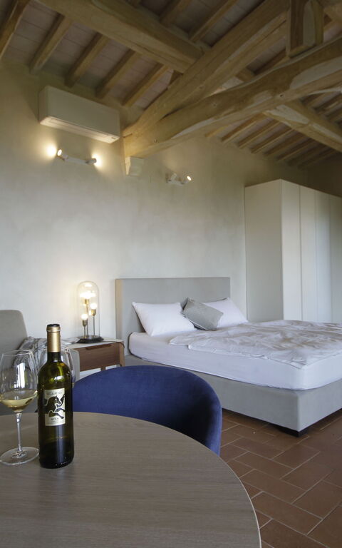 Villa Icario: slaapkamer