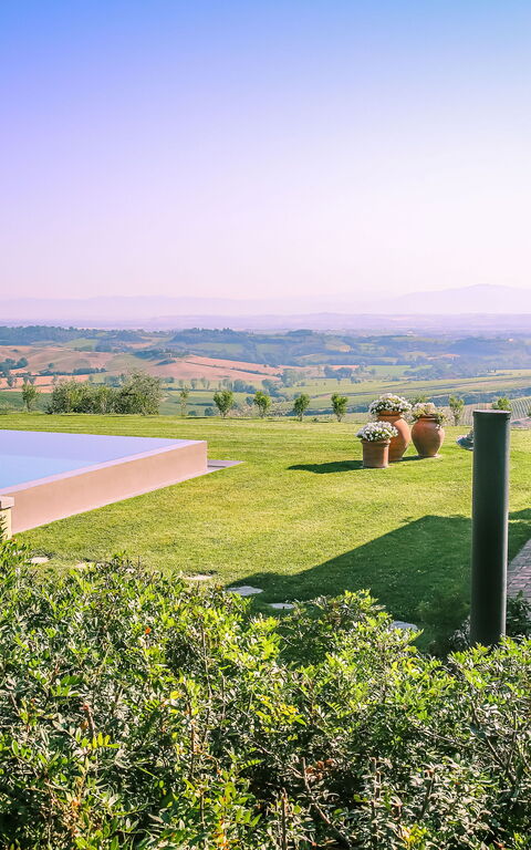 Villa Icario: Buitenkanten, Buitenshuis, Keer bekeken, Tuin, zwembad
