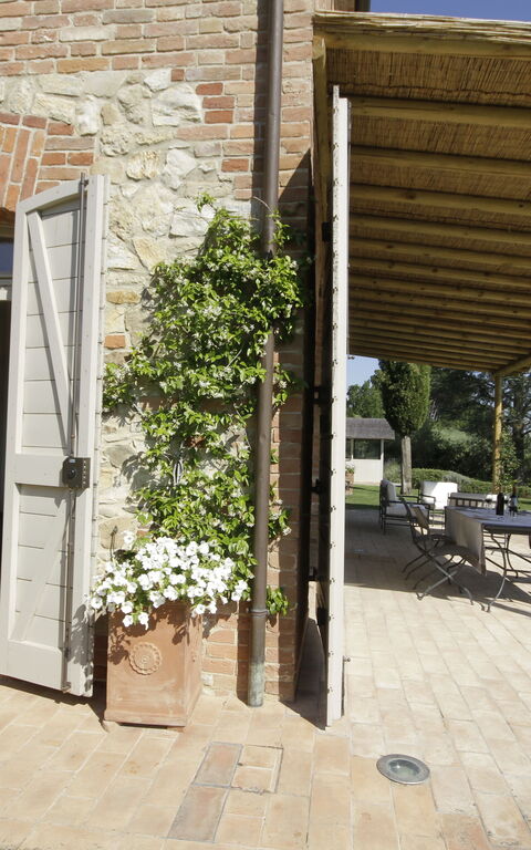 Villa Icario: Balkon / terras / patio, Buitenkanten, Buitenshuis