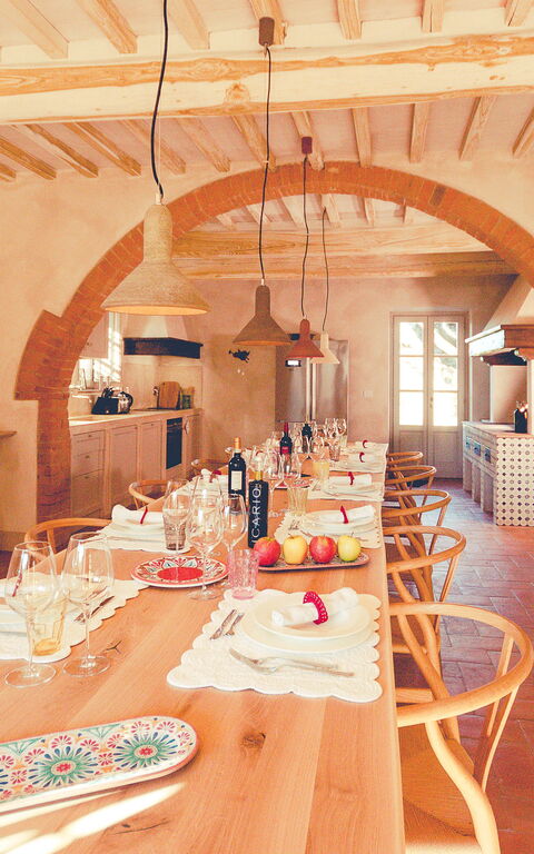 Villa Icario: Lunchroom