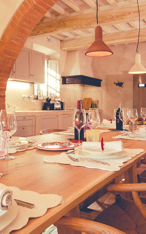 Villa Icario: Lunchroom