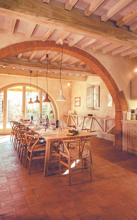 Villa Icario: Lunchroom