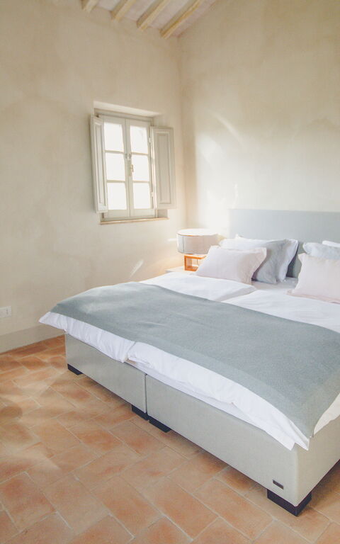 Villa Icario: slaapkamer