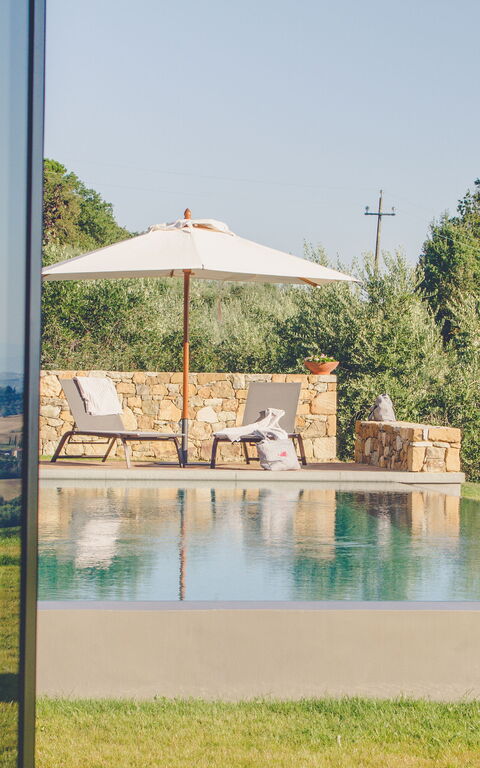 Villa Icario: Tuin, zwembad