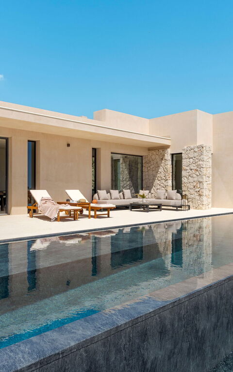 Eos Villa: Buitenkanten, Buitenshuis, zwembad