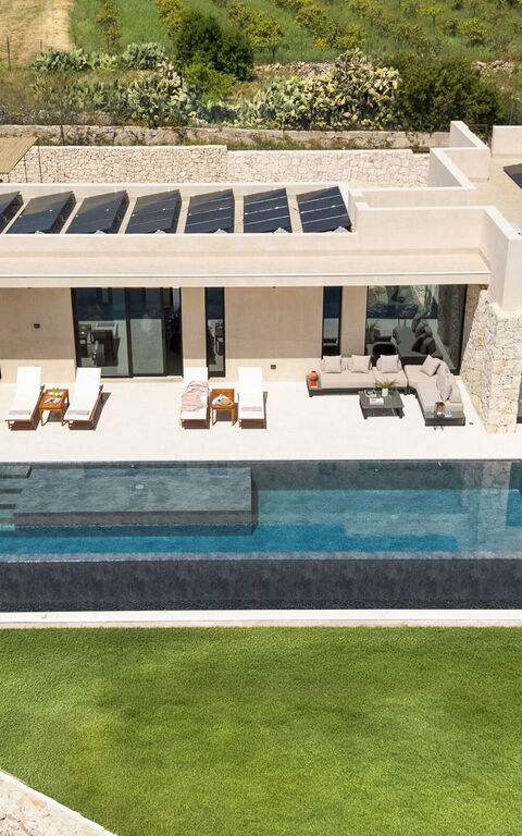 Eos Villa: Buitenkanten, Buitenshuis, Tuin, zwembad