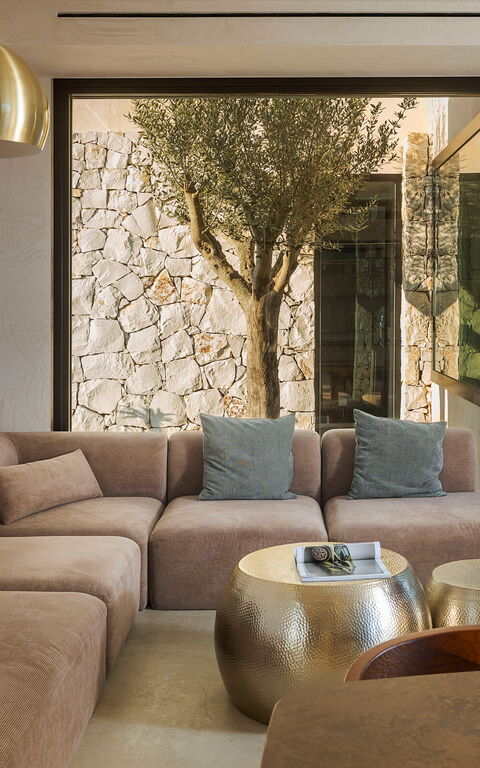 Eos Villa: Woonkamer