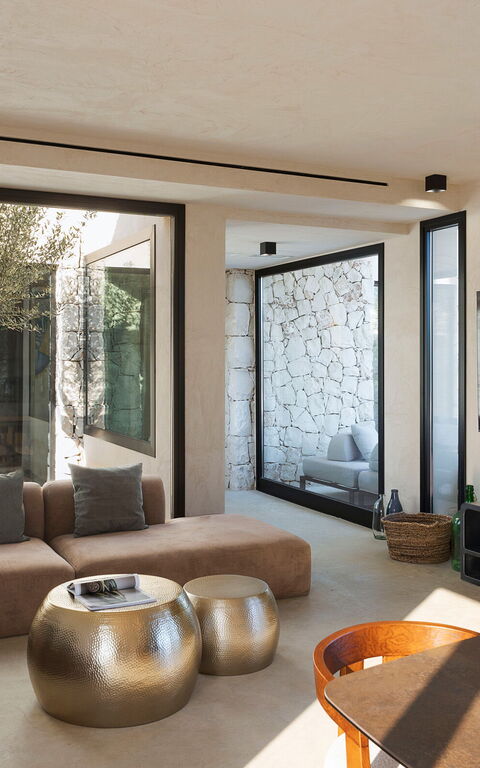 Eos Villa: Woonkamer