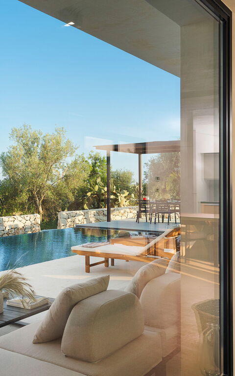 Eos Villa: Woonkamer
