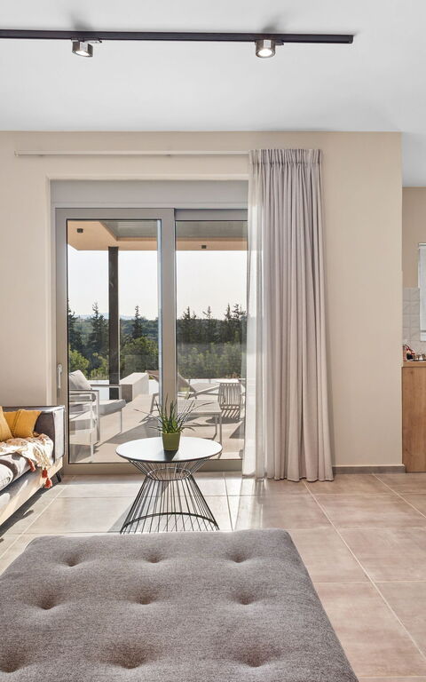 Villa Melia: Woonkamer