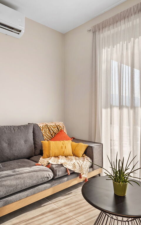 Villa Melia: Woonkamer