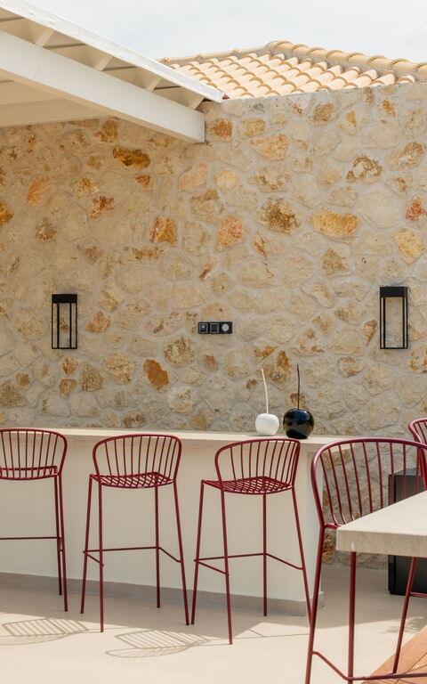 Villa Nobilita: Balkon / terras / patio, Buitenkanten, Buitenshuis