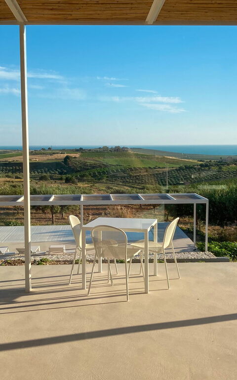 Terra di Bertolino: Balkon / terras / patio, Buitenkanten, Buitenshuis, Keer bekeken, zwembad