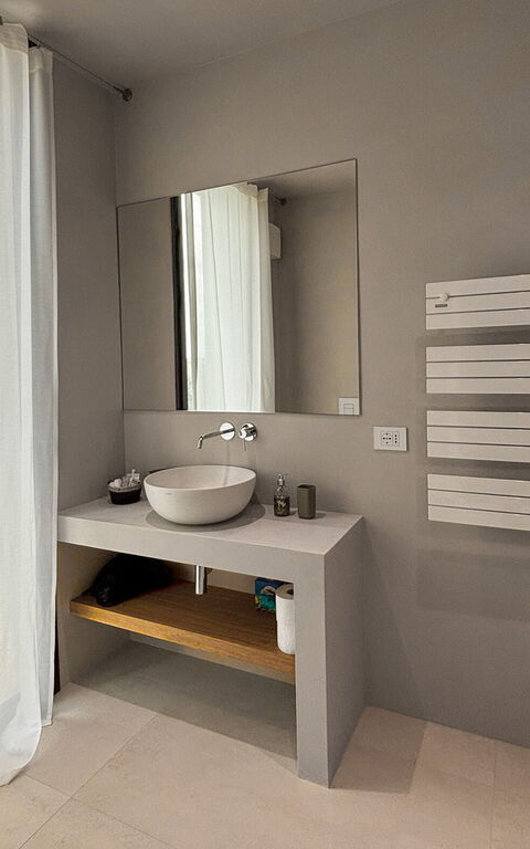 Terra di Bertolino: Badkamer
