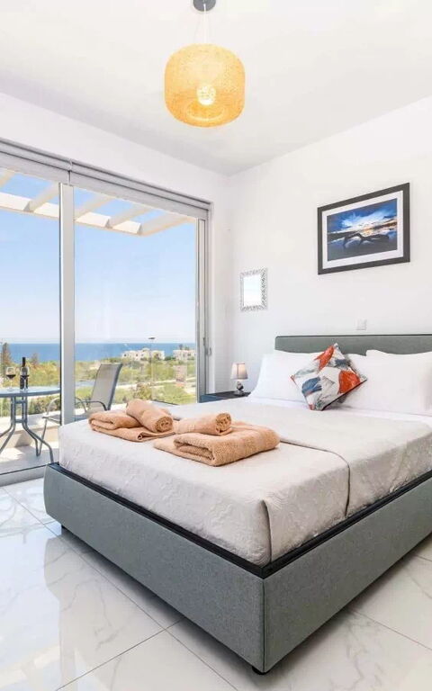Mylos Lifestyle Seaview Villa #37: slaapkamer