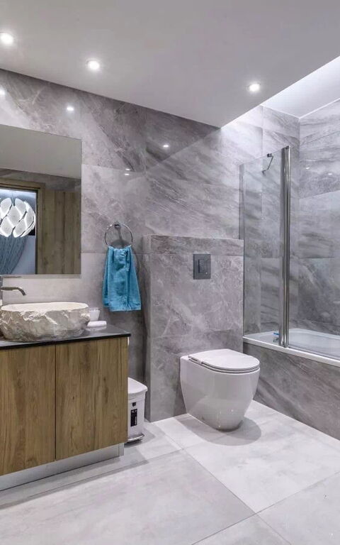 Serenity Seafront Villa: Badkamer