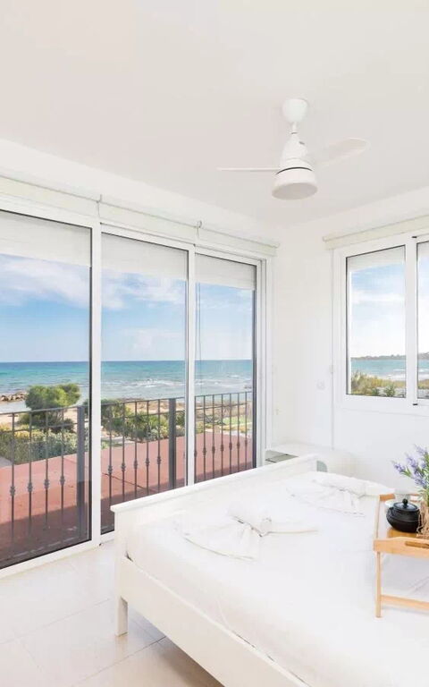 Aya Thekla Beach House: slaapkamer