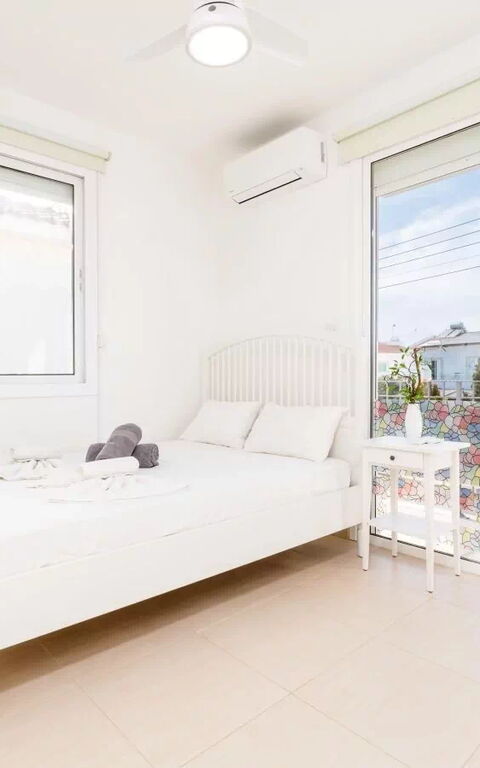 Aya Thekla Beach House: slaapkamer