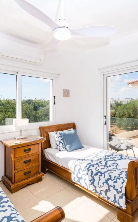 Ayia Triada Beach Gardens: slaapkamer