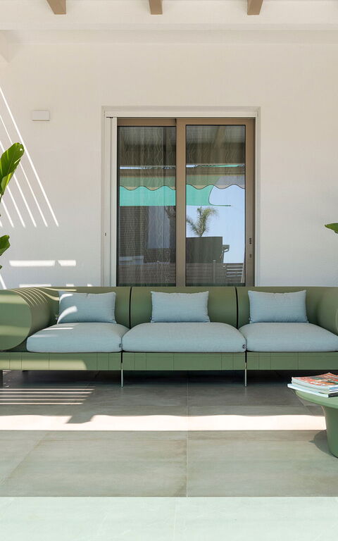 Arabel: Balkon / terras / patio, Buitenkanten, Buitenshuis