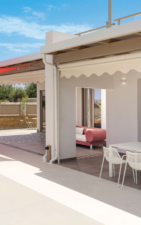 Arabel Plus: Balkon / terras / patio, Buitenkanten, Buitenshuis